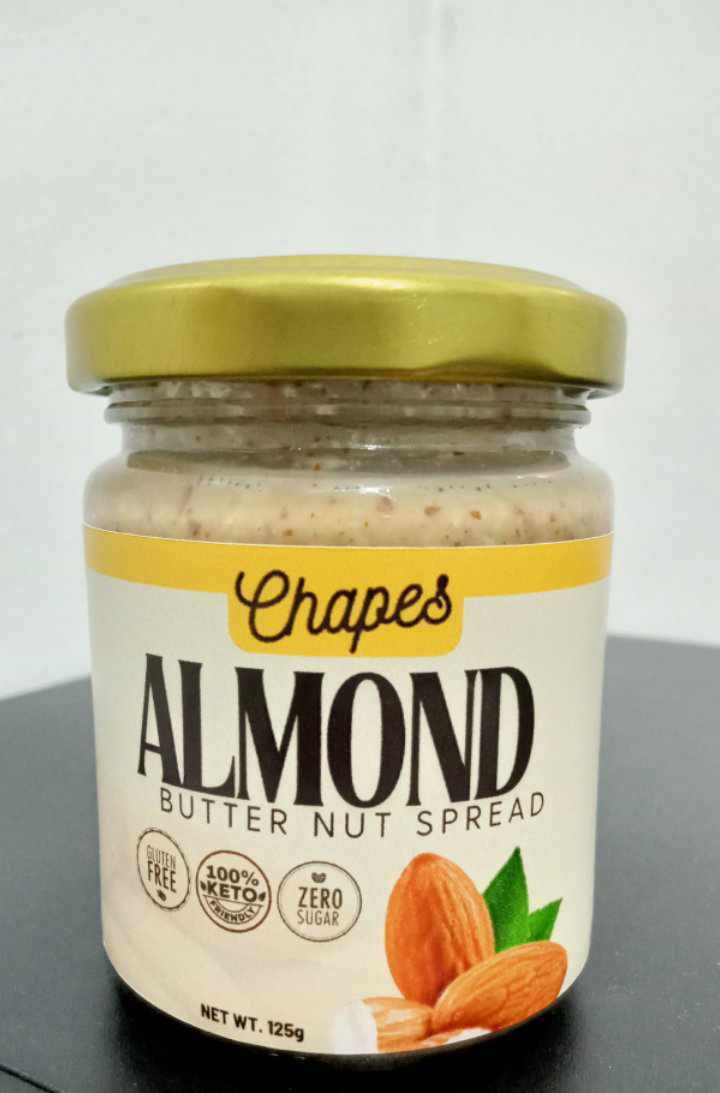 CHAPES ALMOND BUTTER NUT SPREAD "ZERO-SUGAR"