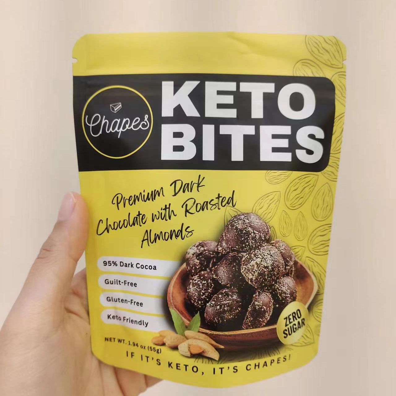 KETOBITES IN POUCH ROASTED ALMONDS