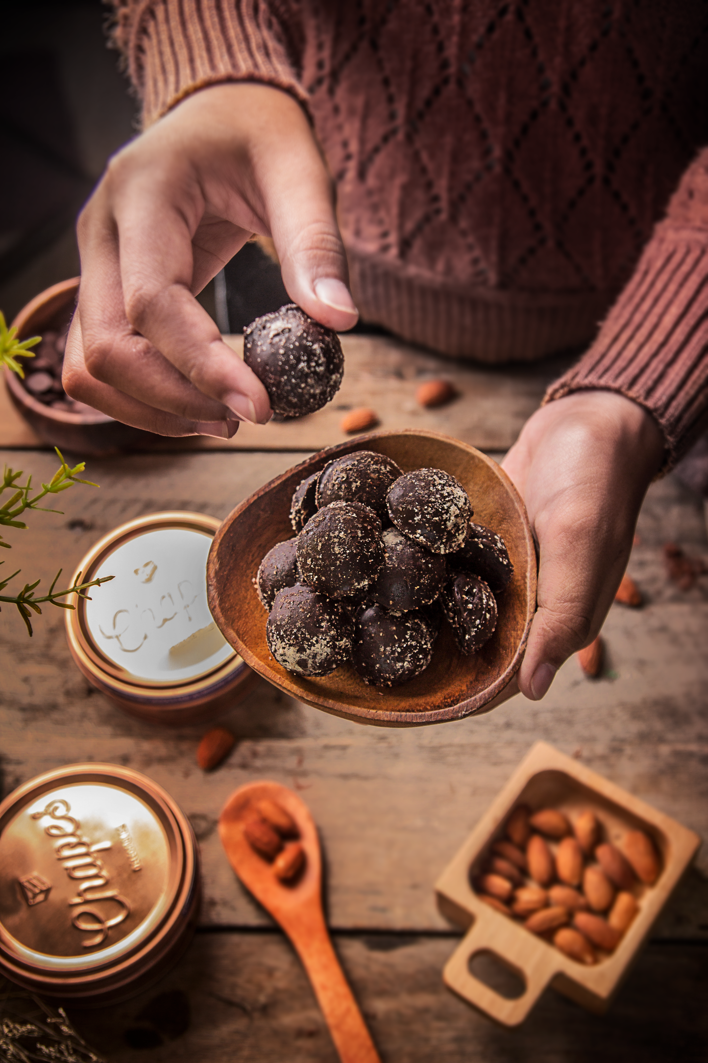 Ketobites – Dark Chocolate Roasted Almonds (Pouch)