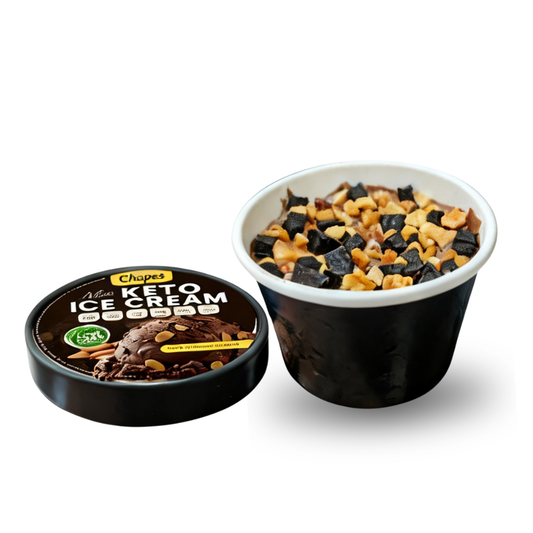 MINI DARK ALMOND CRUNCH ICE CREAM - 60ML