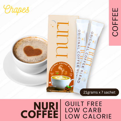 NURI COFFEE Low Calorie Low Sugar