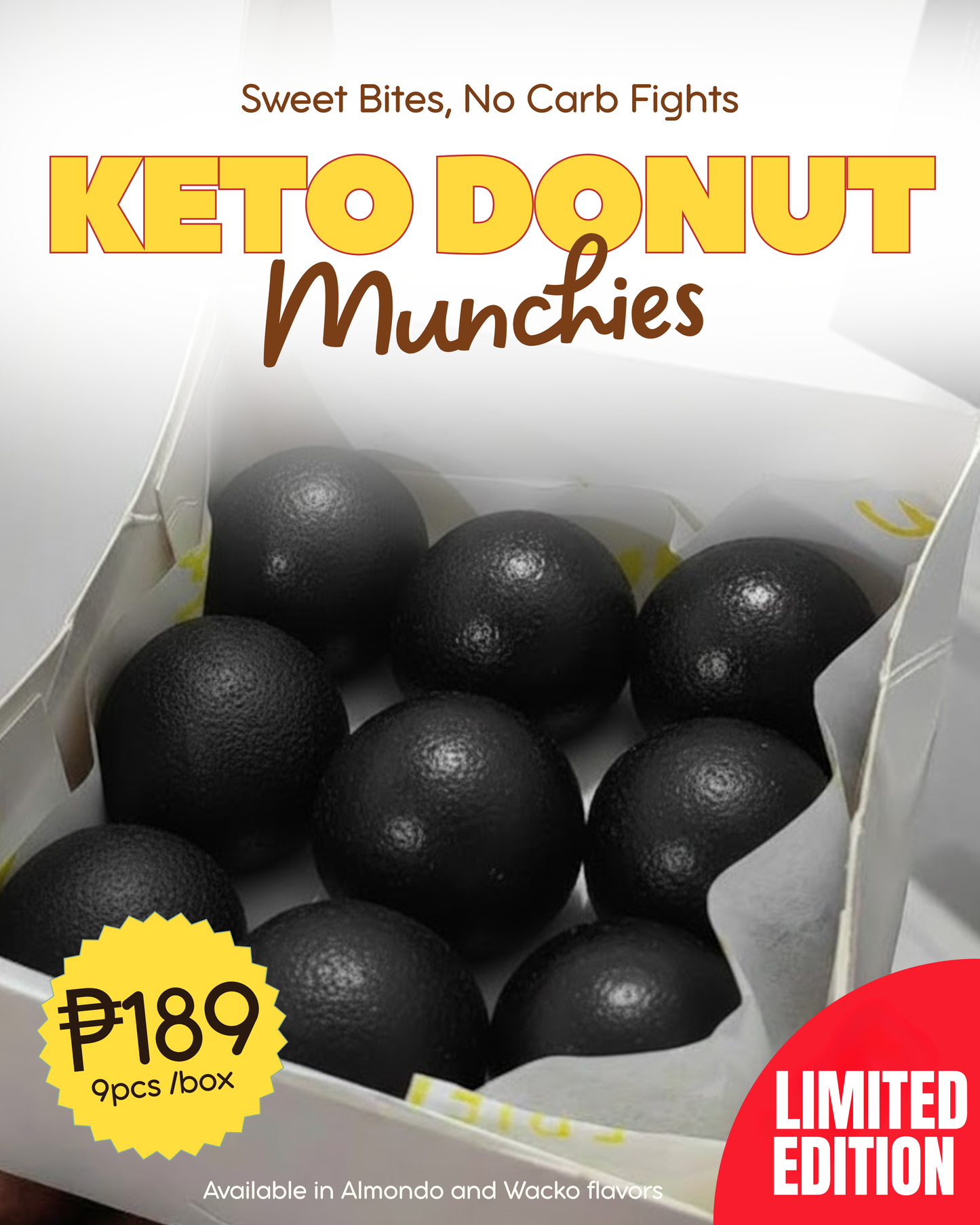 Keto Donut Munchies - Pre Order
